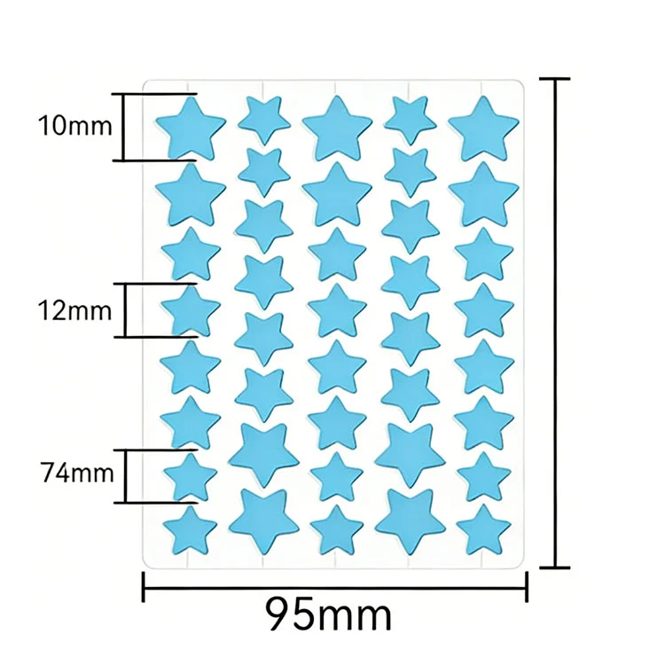 Niedliche Pickel-Patch-Aufkleber
